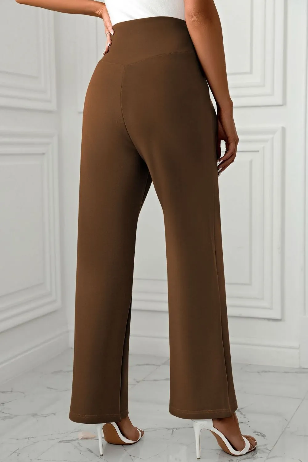 High Waist Pants with Pockets sold by Charming Charlie product image thumbnail 2