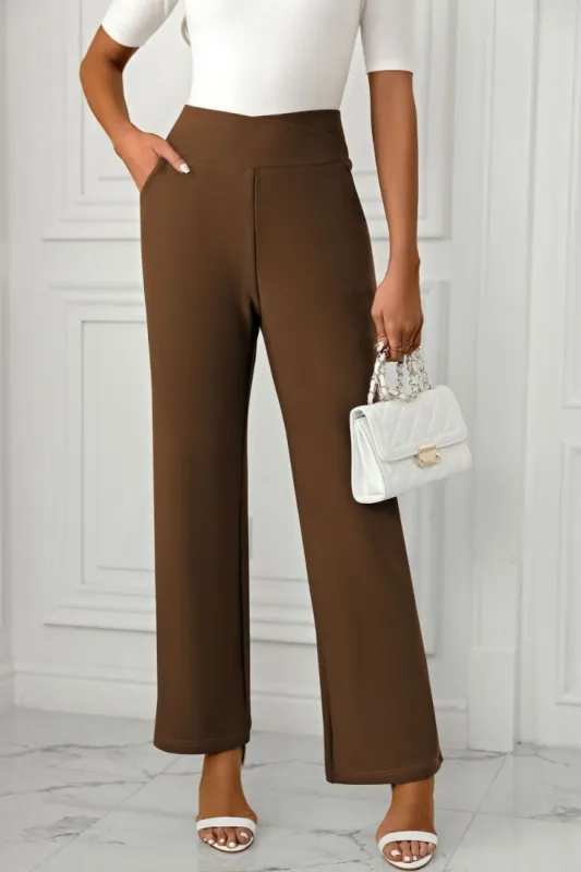 High Waist Pants with Pockets sold by Charming Charlie
