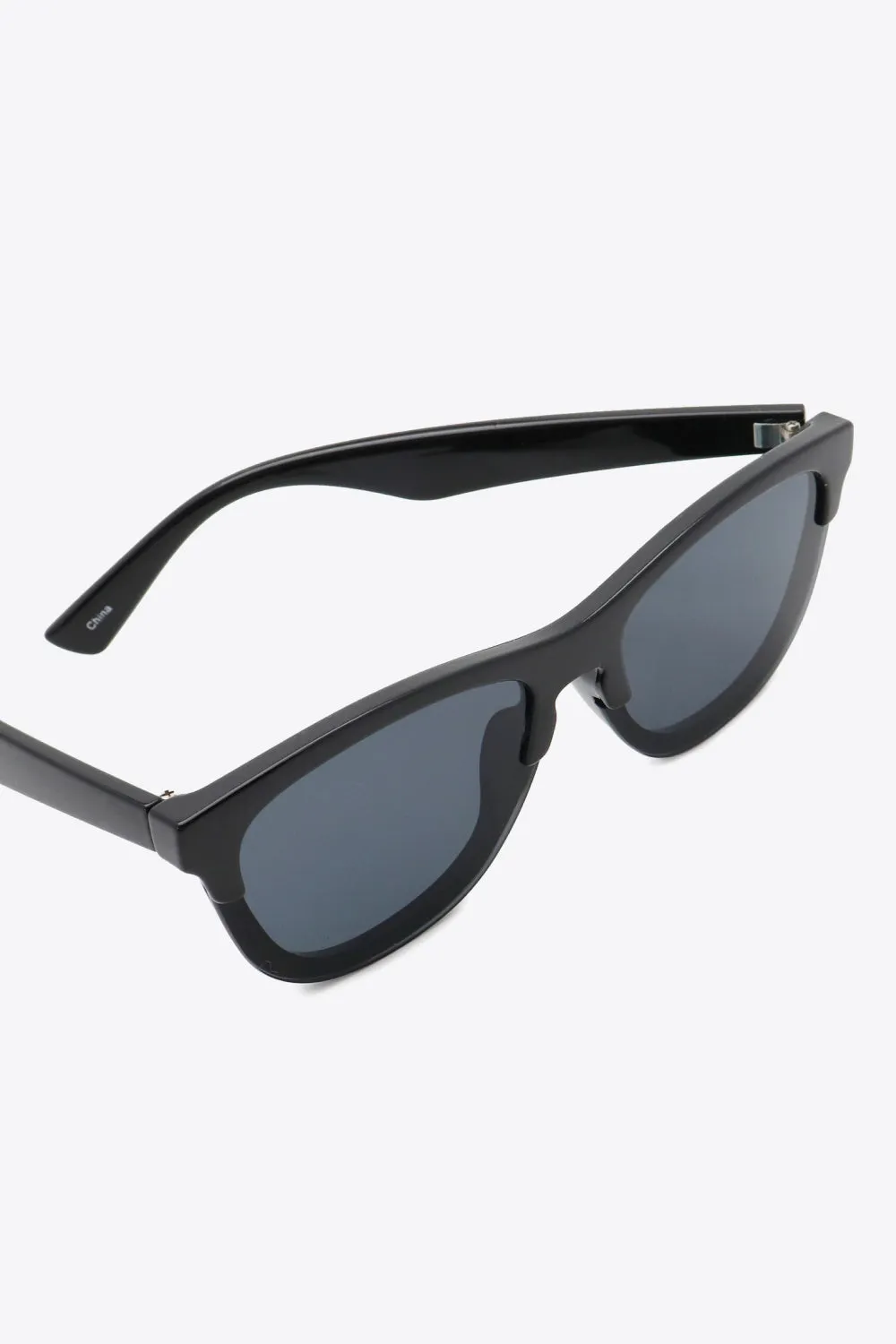 UV400 Browline Wayfarer Sunglasses sold by Charming Charlie product image thumbnail 4