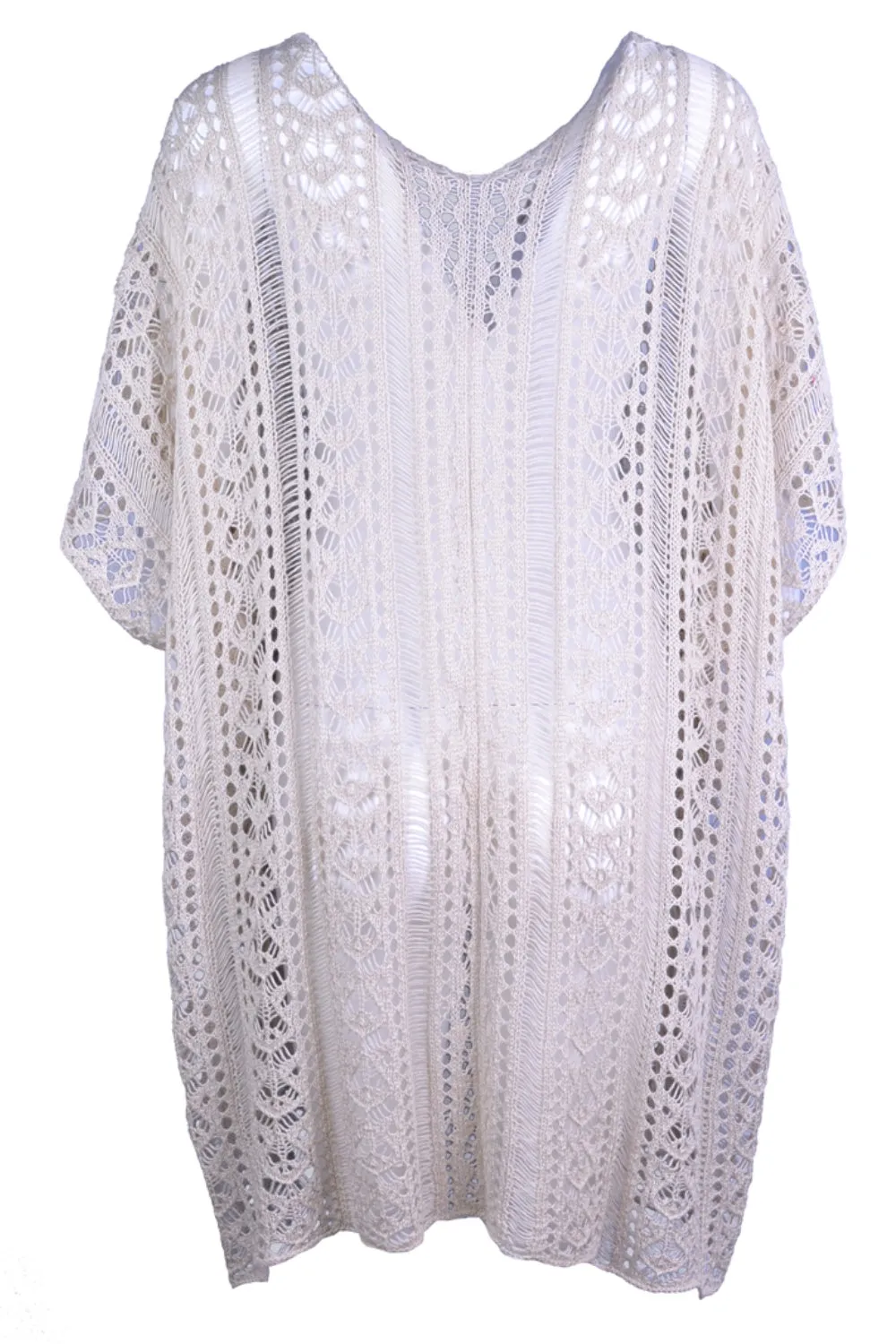 Cutout V-Neck Cover-Up with Tassel sold by Charming Charlie product image thumbnail 3
