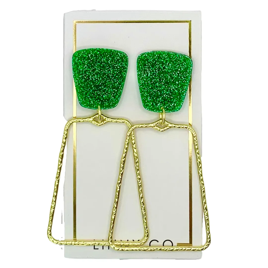 Kaelyn - Green Glitter sold by Charming Charlie product image thumbnail 2