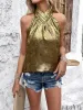 Ruched Grecian Neck Tank sold by Charming Charlie