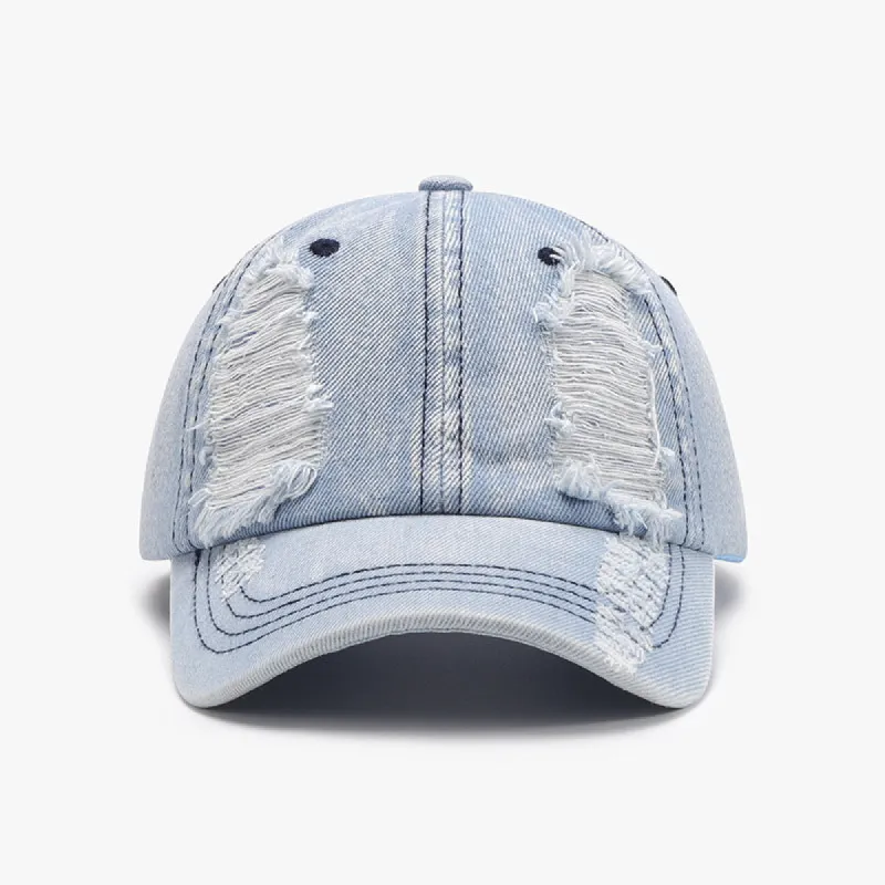 Distressed Cotton Baseball Cap sold by Charming Charlie
