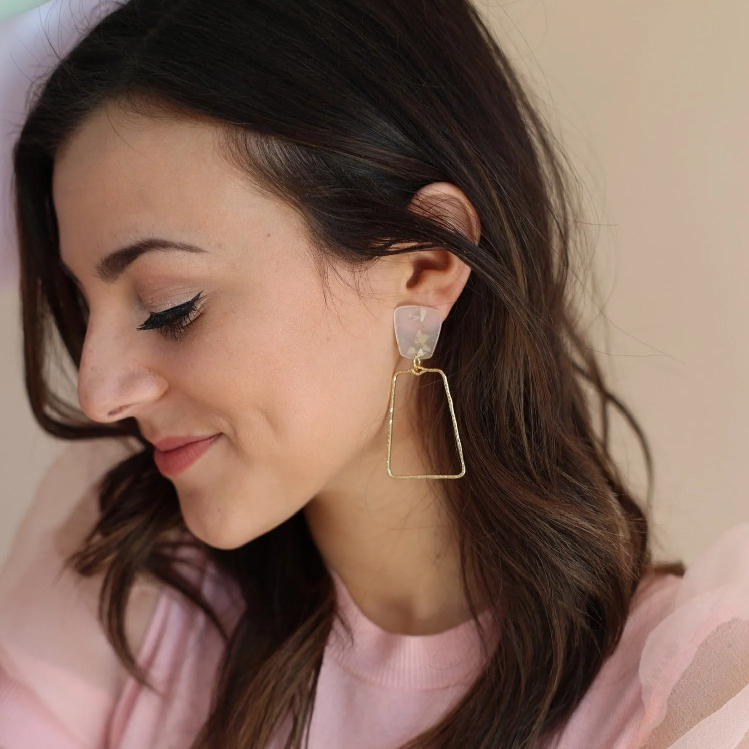 Kaelyn - Gold Confetti sold by Charming Charlie product image thumbnail 3