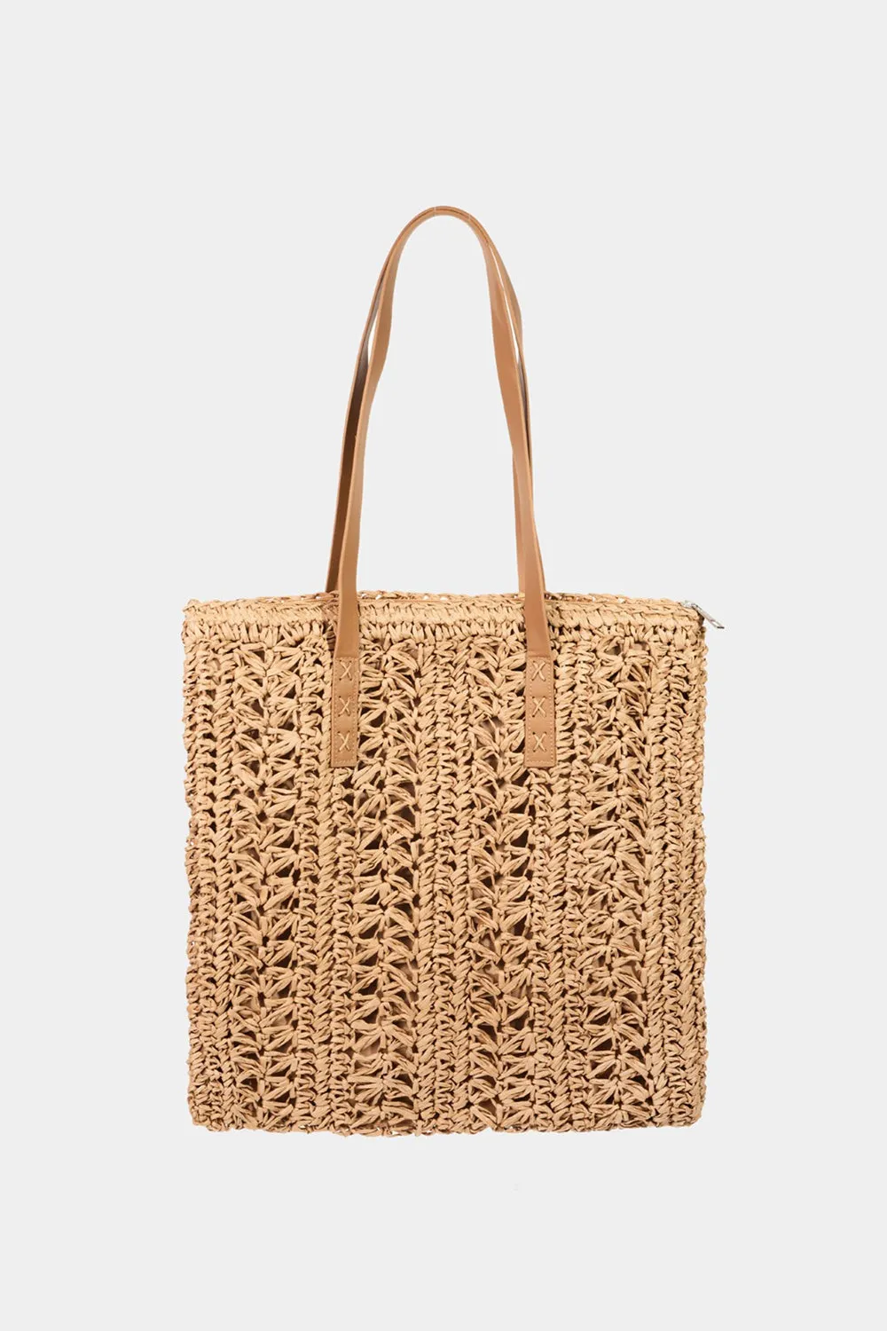 Fame Straw Braided Tote Bag sold by Charming Charlie product image thumbnail 5