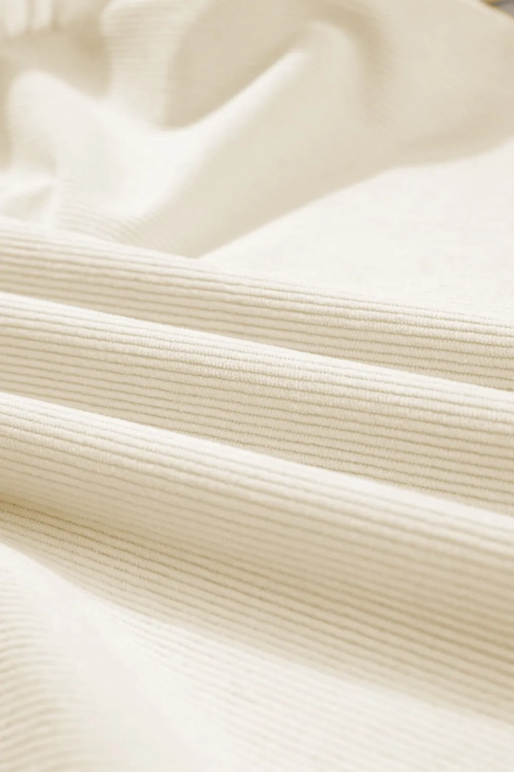 Ruffled Round Neck Flounce Sleeve Top sold by Charming Charlie product image thumbnail 5