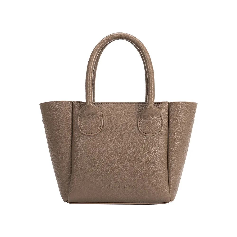 Harlow Taupe Recycled Vegan Top Handle Bag sold by Charming Charlie product image thumbnail 3