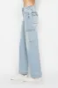 Judy Blue Full Size High Waist Straight Cargo Jeans sold by Charming Charlie