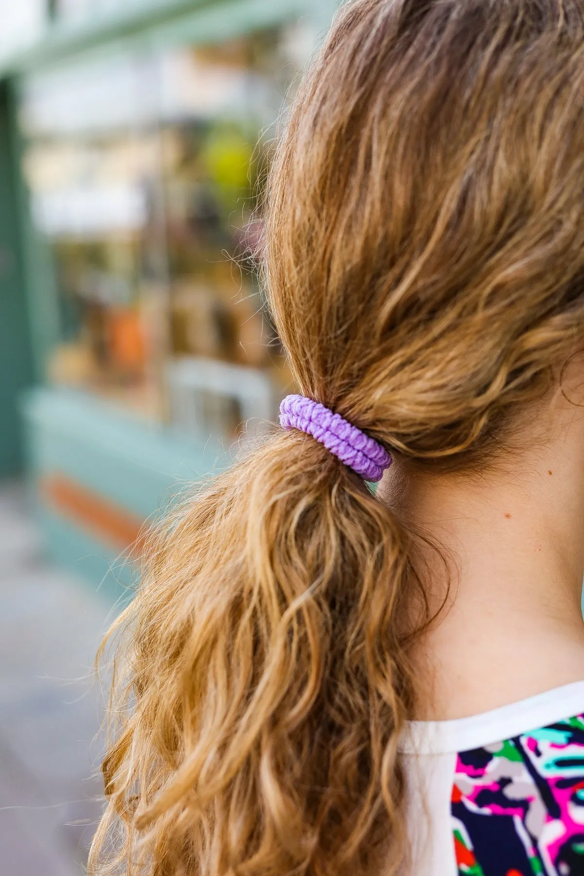 Solid Multicolor Hair Tie Set sold by Charming Charlie product image thumbnail 2