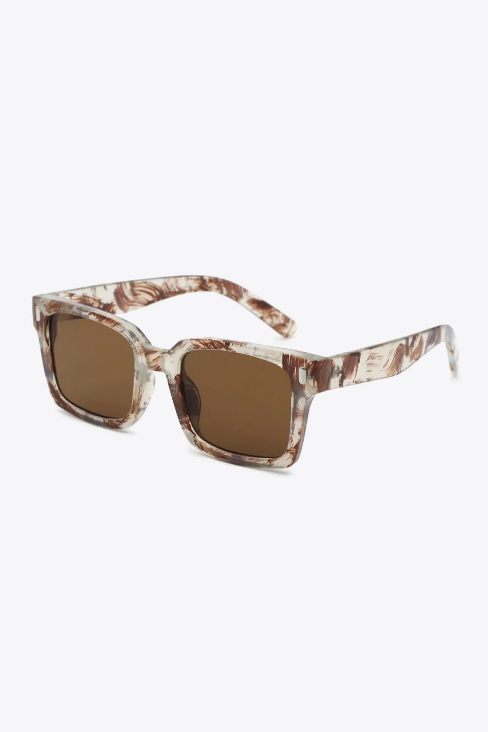 UV400 Polycarbonate Square Sunglasses sold by Charming Charlie product image thumbnail 5