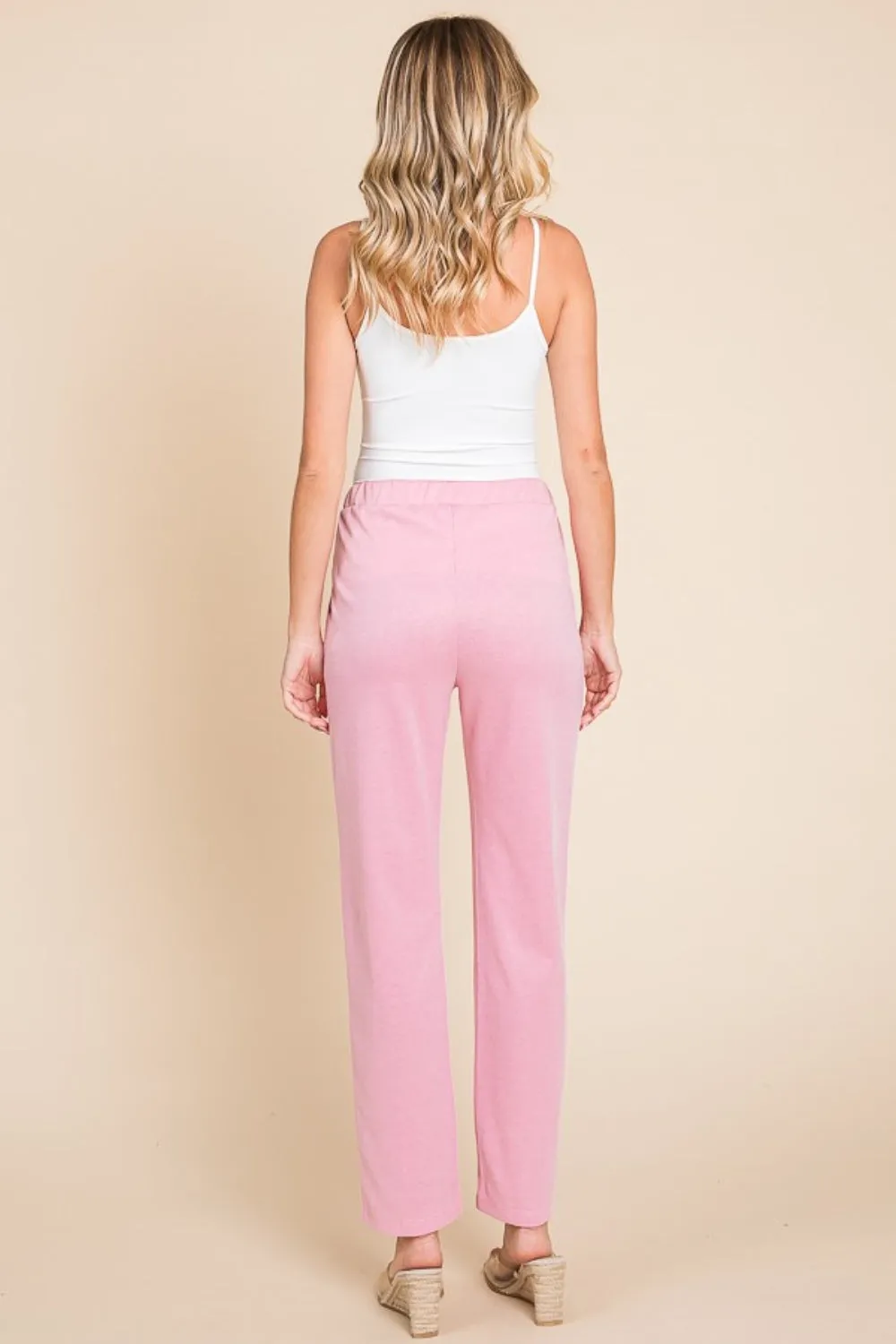 Culture Code Full Size Pin Tuck Detail Slim Pants sold by Charming Charlie product image thumbnail 2