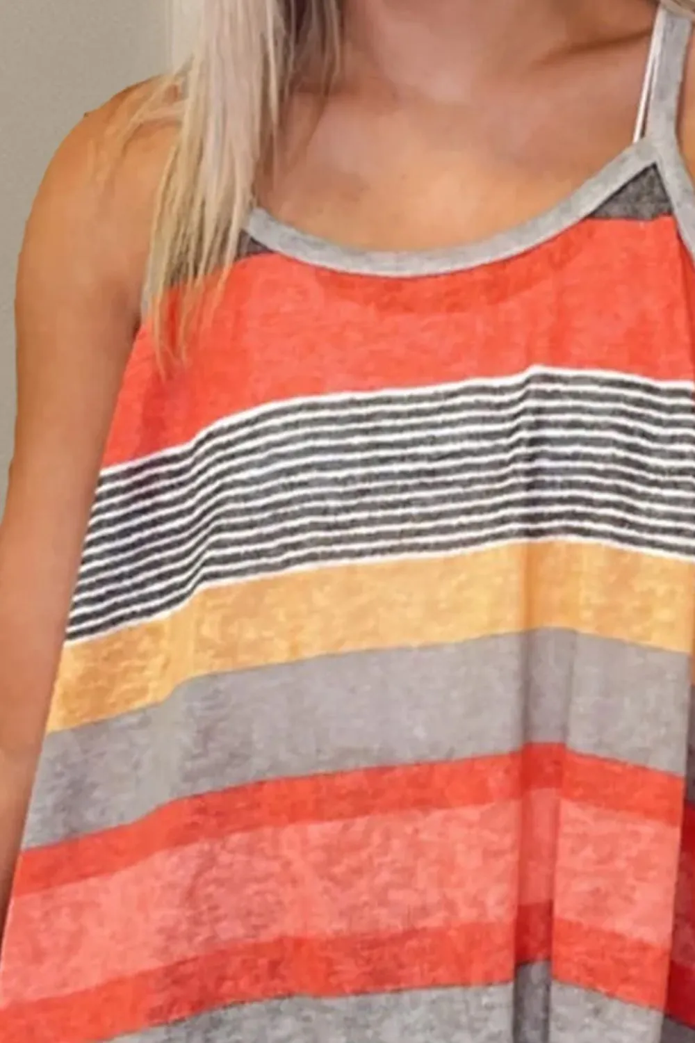 Color Block Round Neck Cami sold by Charming Charlie product image thumbnail 2