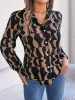 Printed Button Up Long Sleeve Shirt sold by Charming Charlie