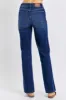 Judy Blue Full Size High Waist Tummy Control Straight Jeans sold by Charming Charlie