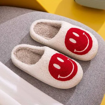 Melody Smiley Face Cozy Slippers sold by Charming Charlie product image thumbnail 4