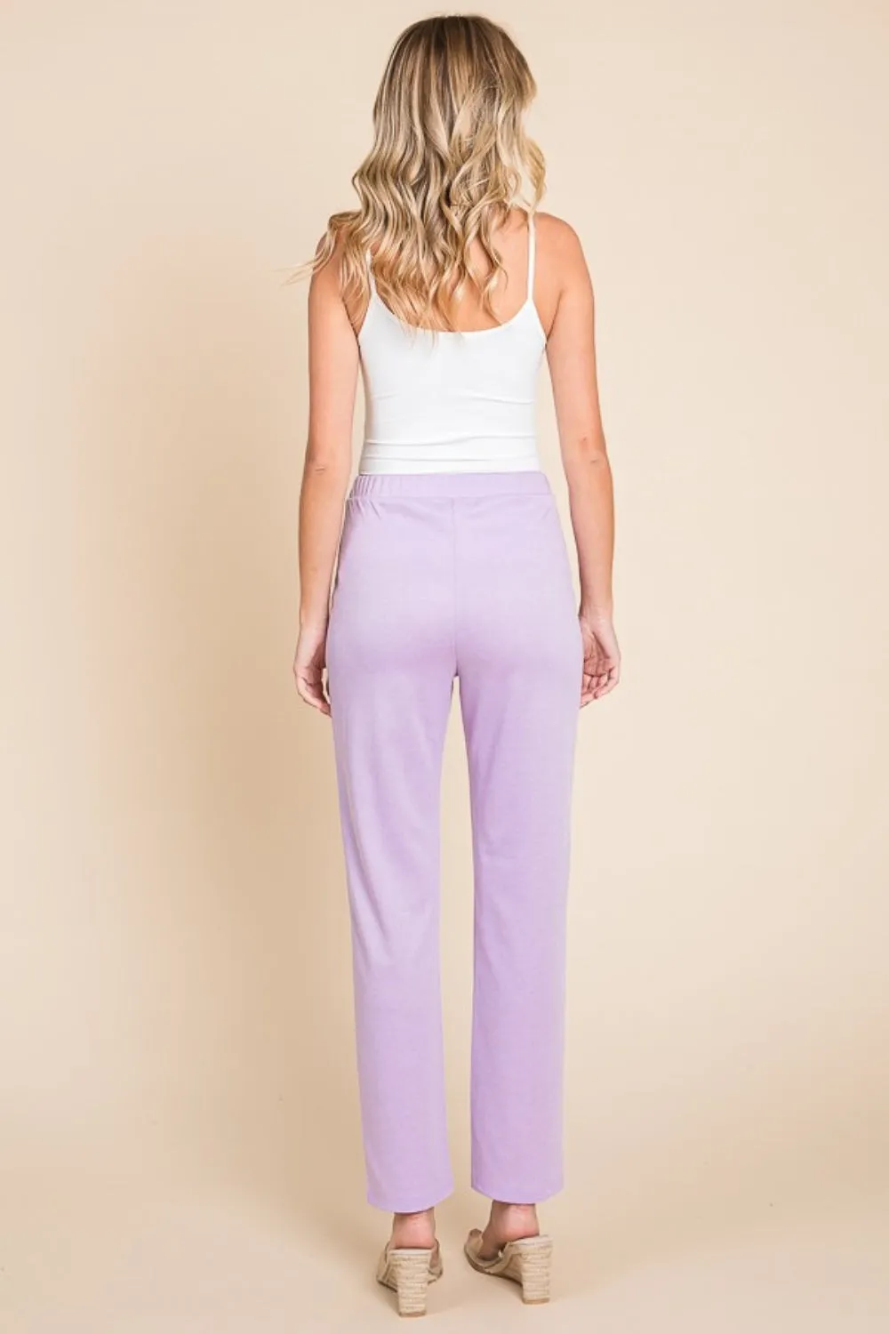 Culture Code Full Size Pin Tuck Detail Slim Pants sold by Charming Charlie product image thumbnail 2