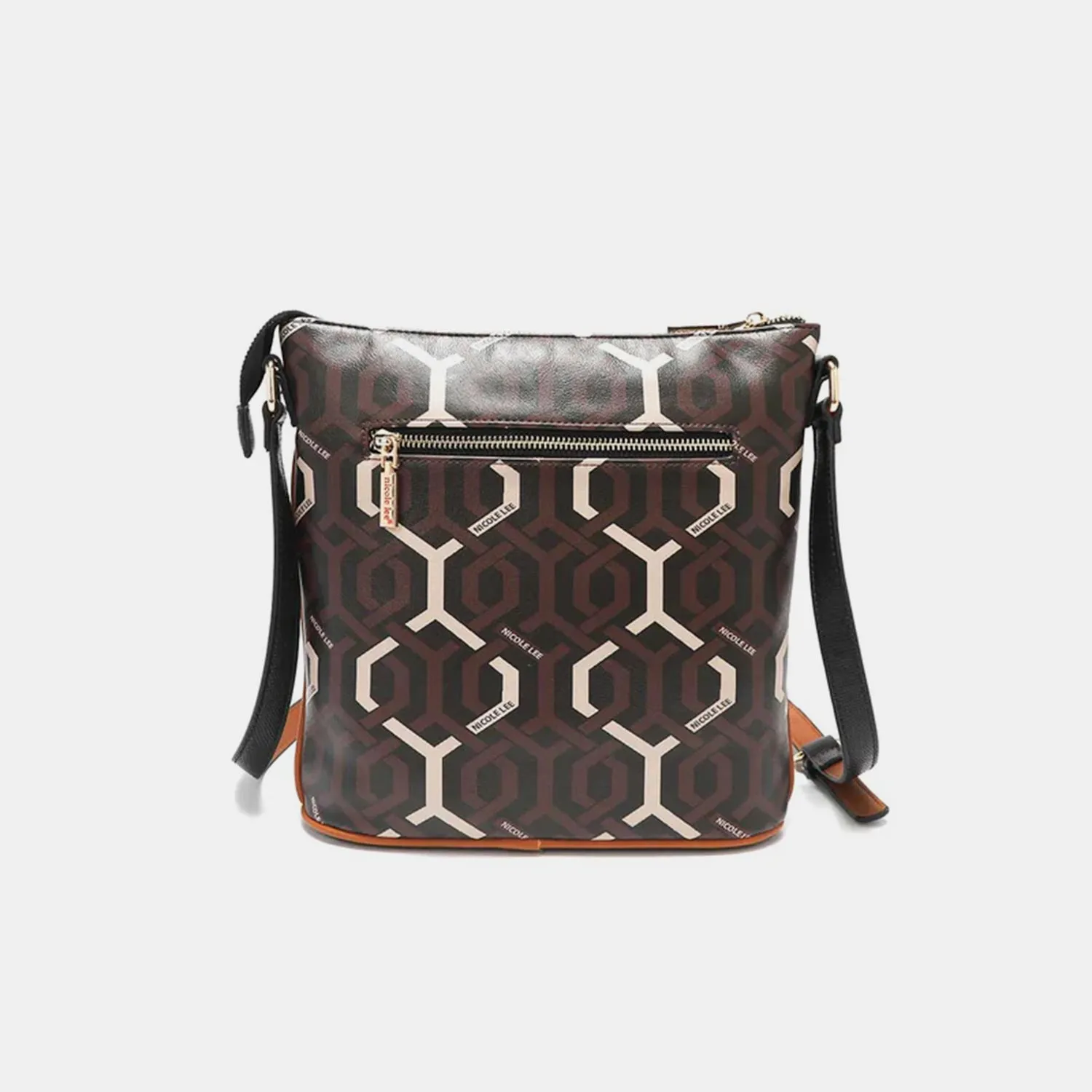 Nicole Lee USA Geometric Pattern Crossbody Bag sold by Charming Charlie product image thumbnail 2