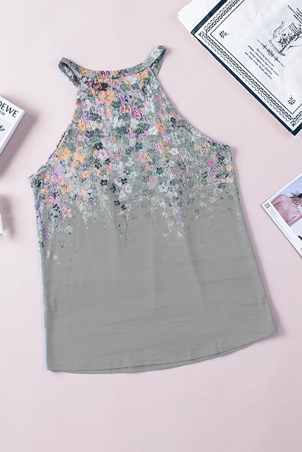 Printed Round Neck Sleeveless Top sold by Charming Charlie product image thumbnail 4