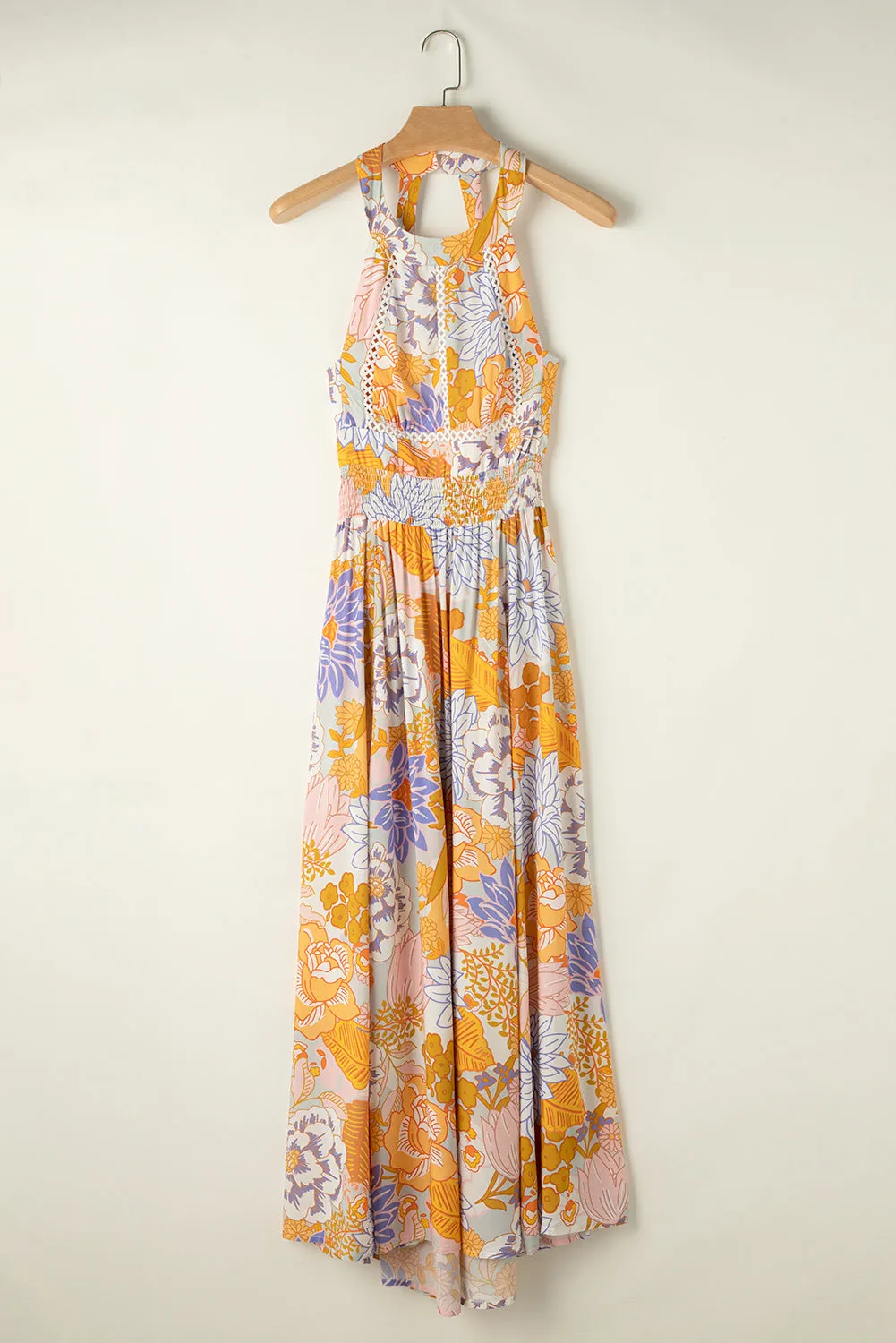 Tied Printed Grecian Sleeveless Maxi Dress sold by Charming Charlie product image thumbnail 3