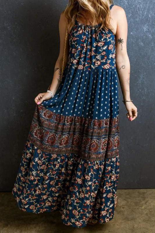 Printed Scoop Neck Cami Dress sold by Charming Charlie