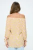 RENEE C Floral Off-Shoulder Long Sleeve Blouse sold by Charming Charlie