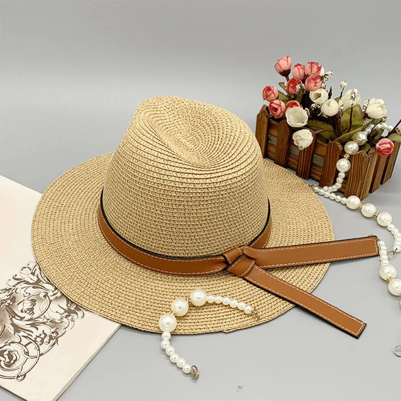 Wide Brim Paper Braided Hat sold by Charming Charlie