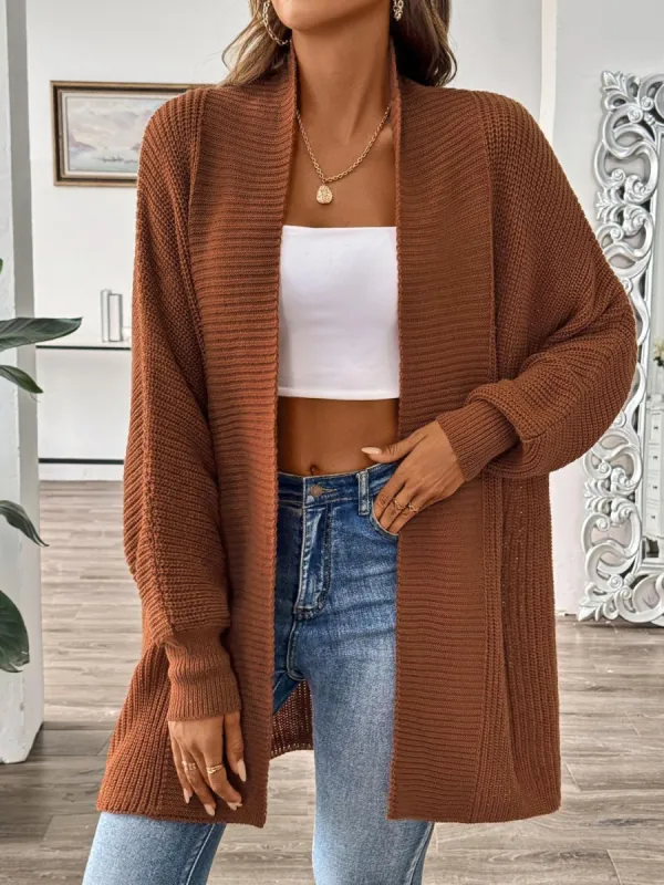 Open Front Long Sleeve Cardigan sold by Charming Charlie
