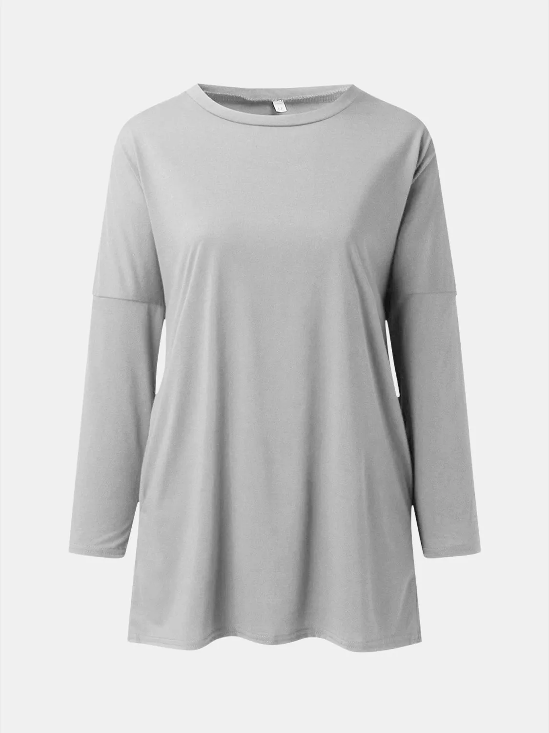 Full Size Round Neck Long Sleeve T-Shirt sold by Charming Charlie product image thumbnail 2