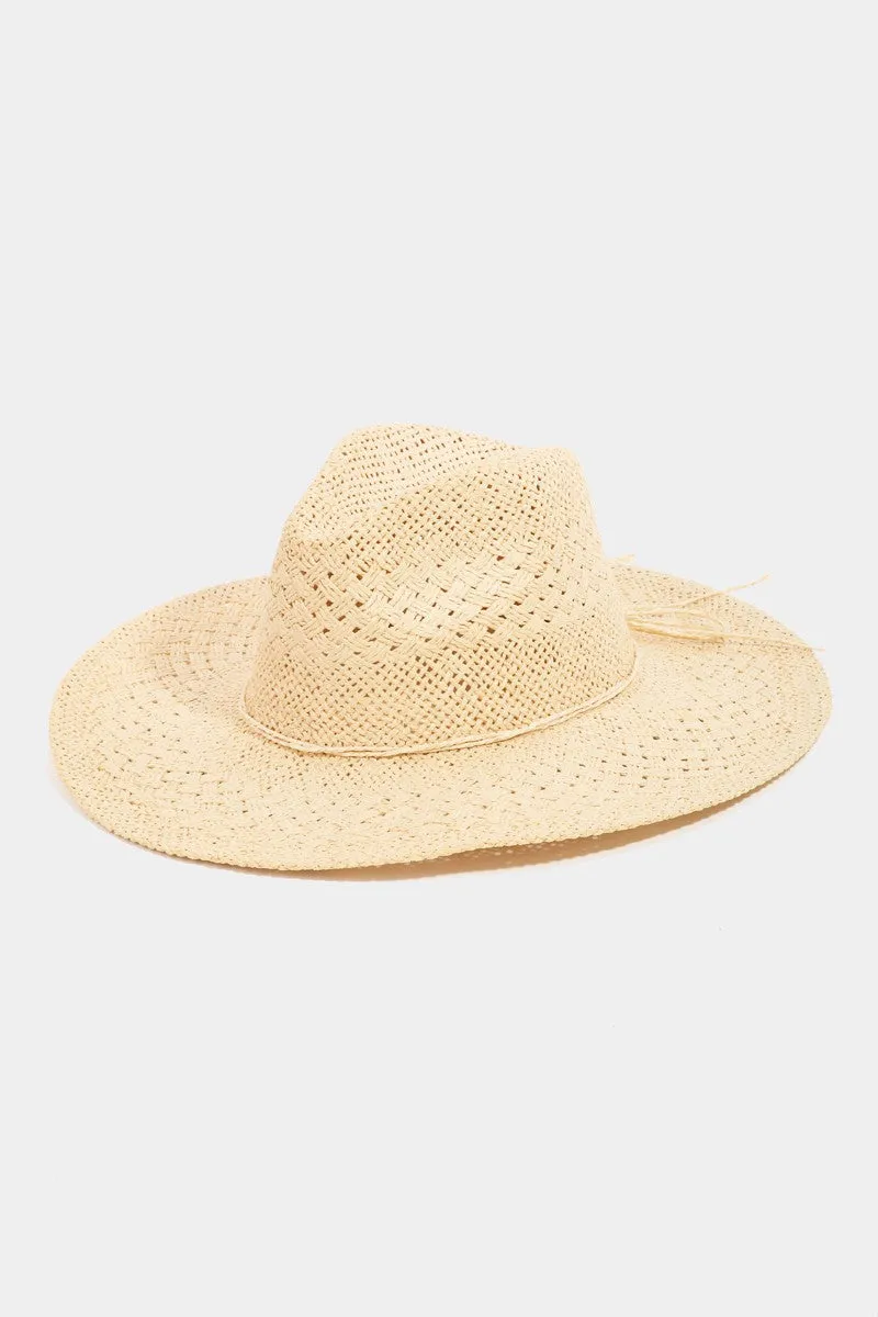 Fame Straw Braided Sun Hat sold by Charming Charlie product image thumbnail 5