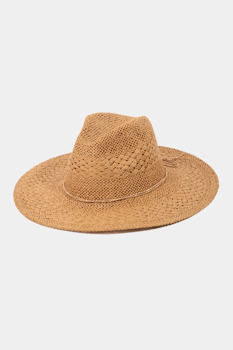 Fame Straw Braided Sun Hat sold by Charming Charlie product image thumbnail 4