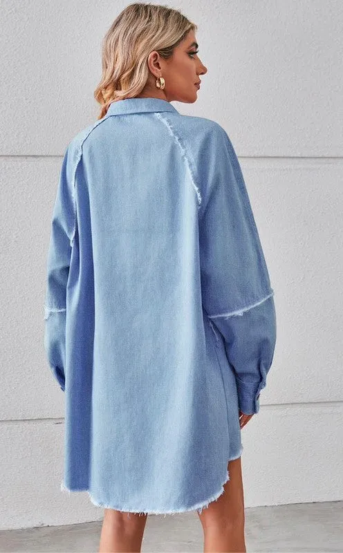 Denim Dress sold by Charming Charlie product image thumbnail 2