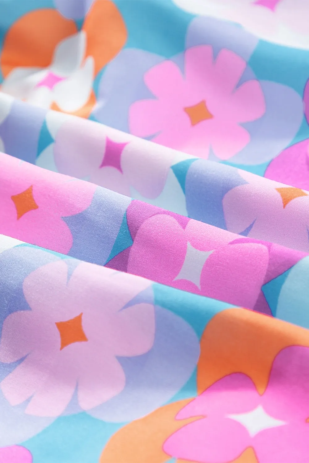 Frill Printed Notched Sleeveless Dress sold by Charming Charlie product image thumbnail 5