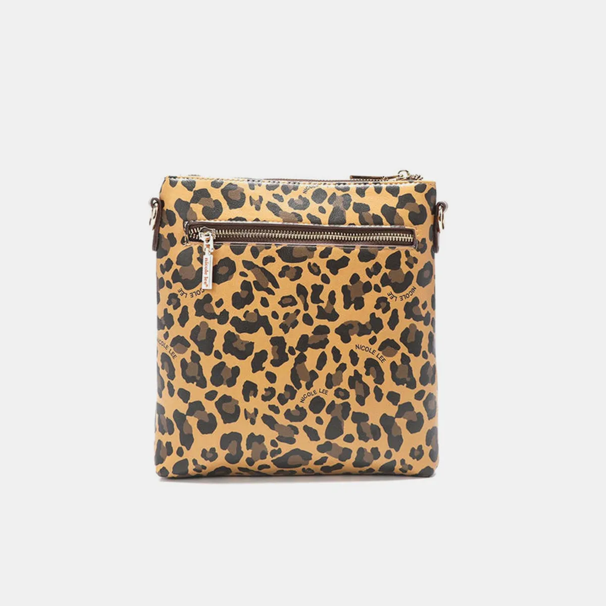 Nicole Lee USA Leopard crossbody bag sold by Charming Charlie product image thumbnail 2