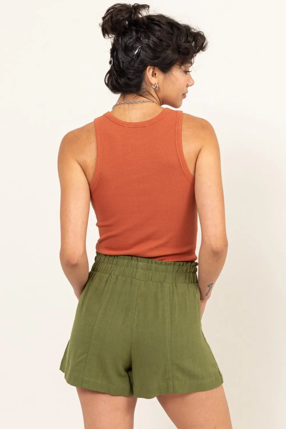 HYFVE Ribbed Round Neck Tank sold by Charming Charlie product image thumbnail 2