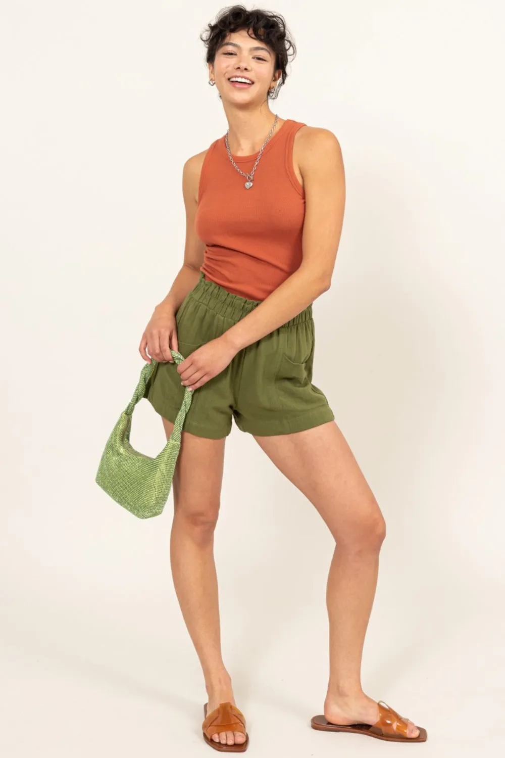 HYFVE Ribbed Round Neck Tank sold by Charming Charlie product image thumbnail 4