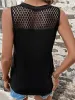 Lace Detail V-Neck Tank sold by Charming Charlie