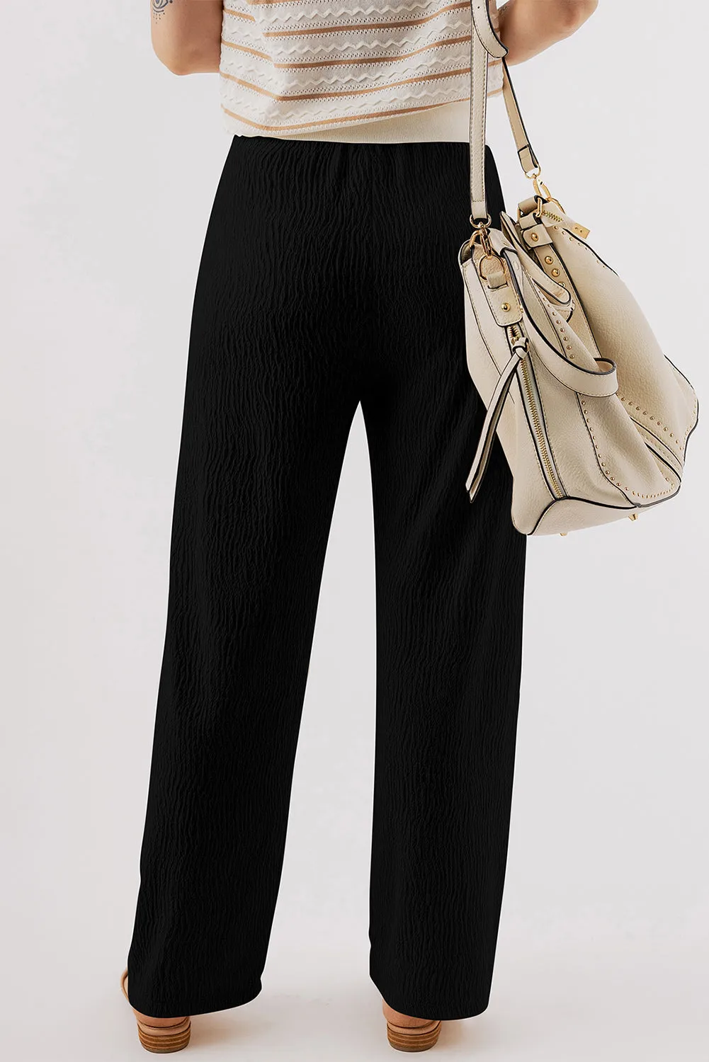 Textured Straight Leg Pants sold by Charming Charlie product image thumbnail 5