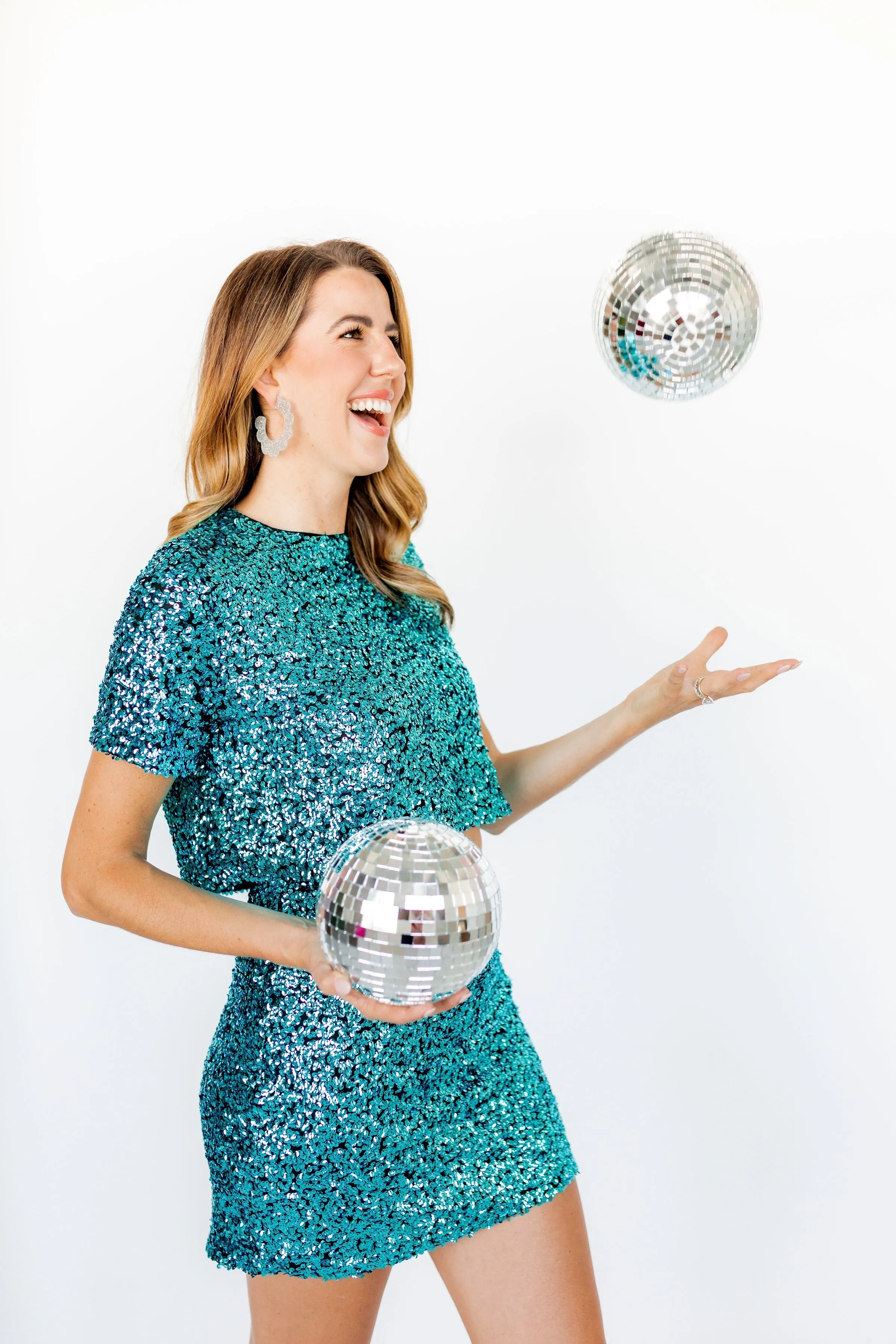 Margo - Silver Glitter sold by Charming Charlie product image thumbnail 4