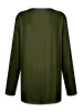 Full Size Pocketed Round Neck Long Sleeve T-Shirt sold by Charming Charlie