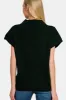 Zenana Short Sleeve Mock Neck Sweater sold by Charming Charlie