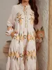 Printed Long Sleeve Midi Dress sold by Charming Charlie
