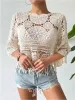 Openwork Round Neck Cover-Up sold by Charming Charlie