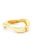 Wavy Iconic Gold Tone Hinged Bangle sold by Charming Charlie