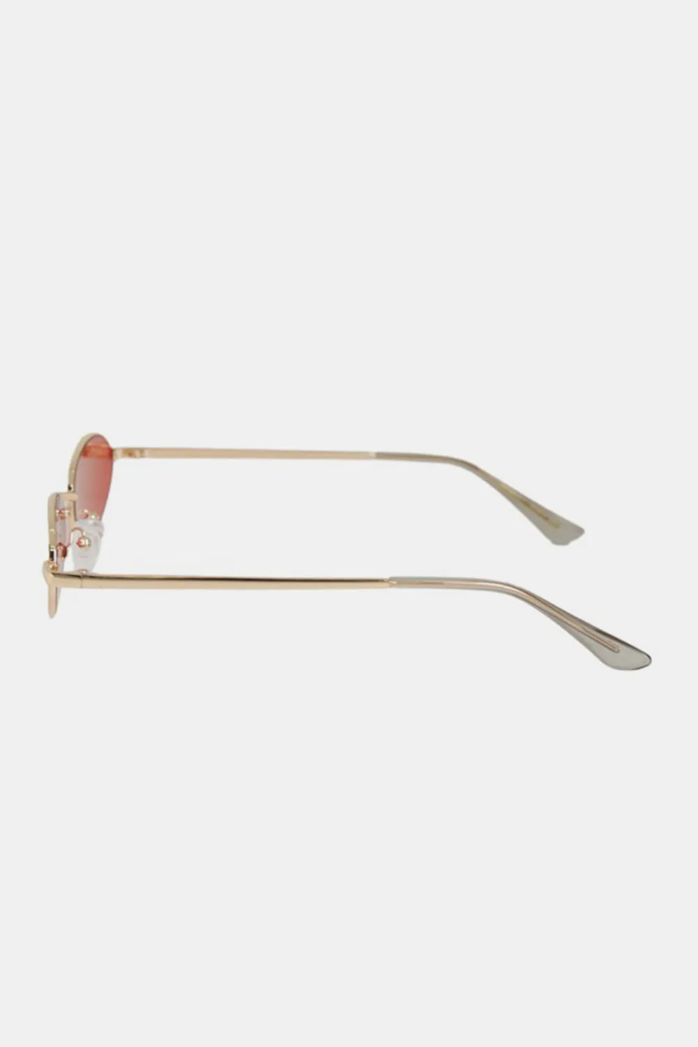 Nicole Lee USA Metal Frame Finley Oval Sunglasses sold by Charming Charlie product image thumbnail 5