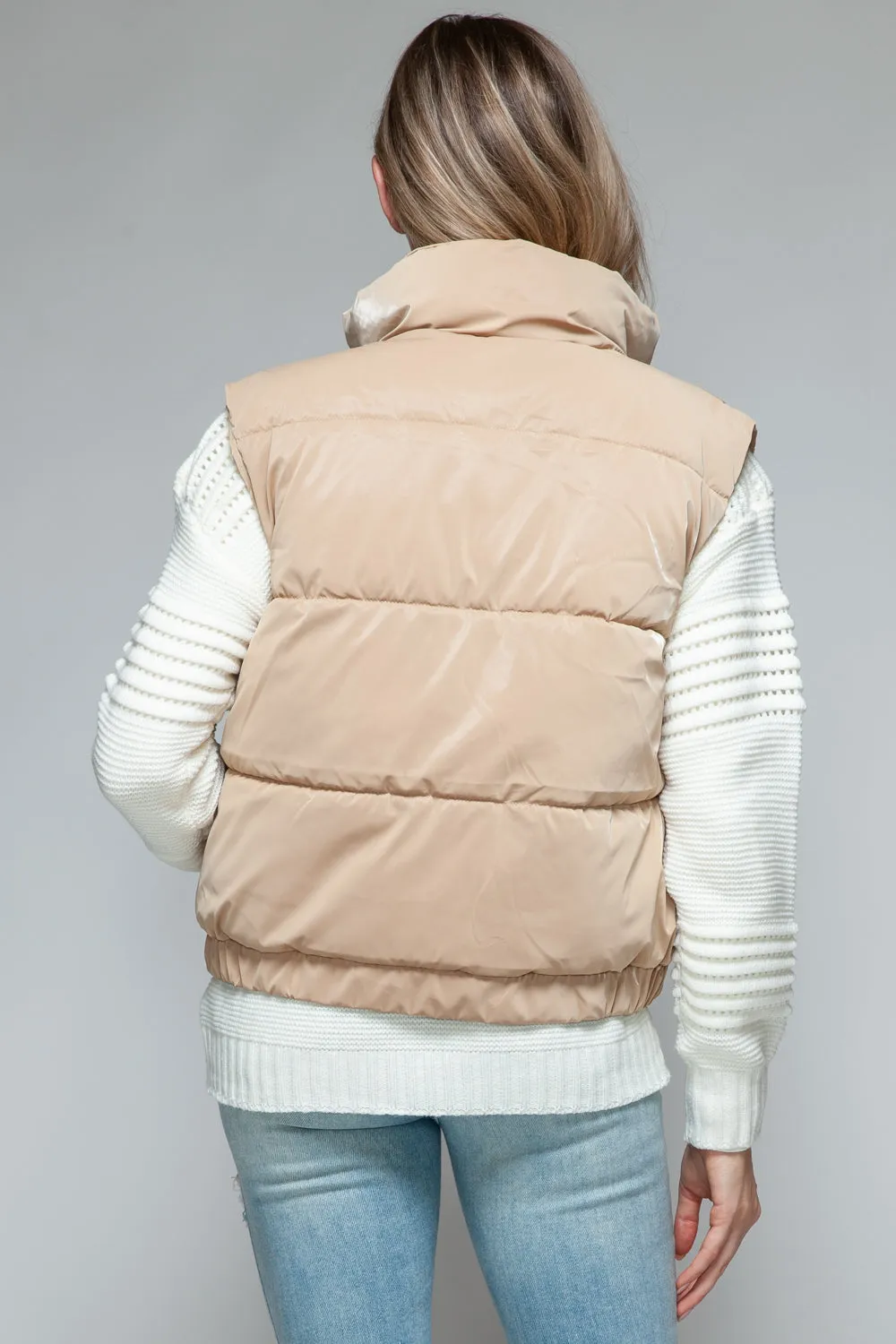 Snobbish Fine Fur Lining Quilted Vest sold by Charming Charlie product image thumbnail 2
