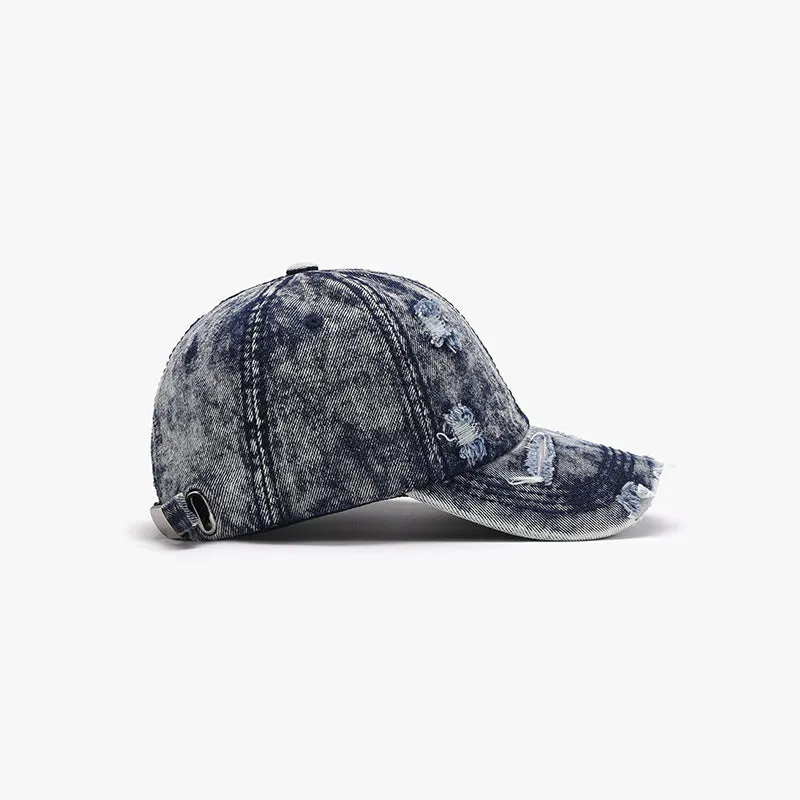 Distressed Cotton Baseball Cap sold by Charming Charlie product image thumbnail 3