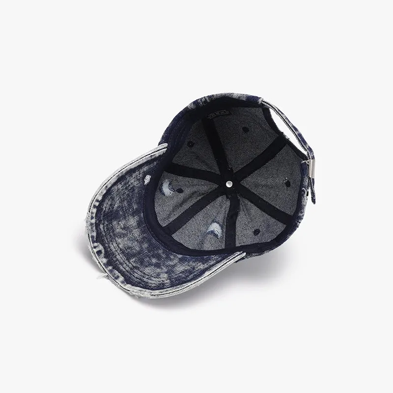 Distressed Cotton Baseball Cap sold by Charming Charlie product image thumbnail 4