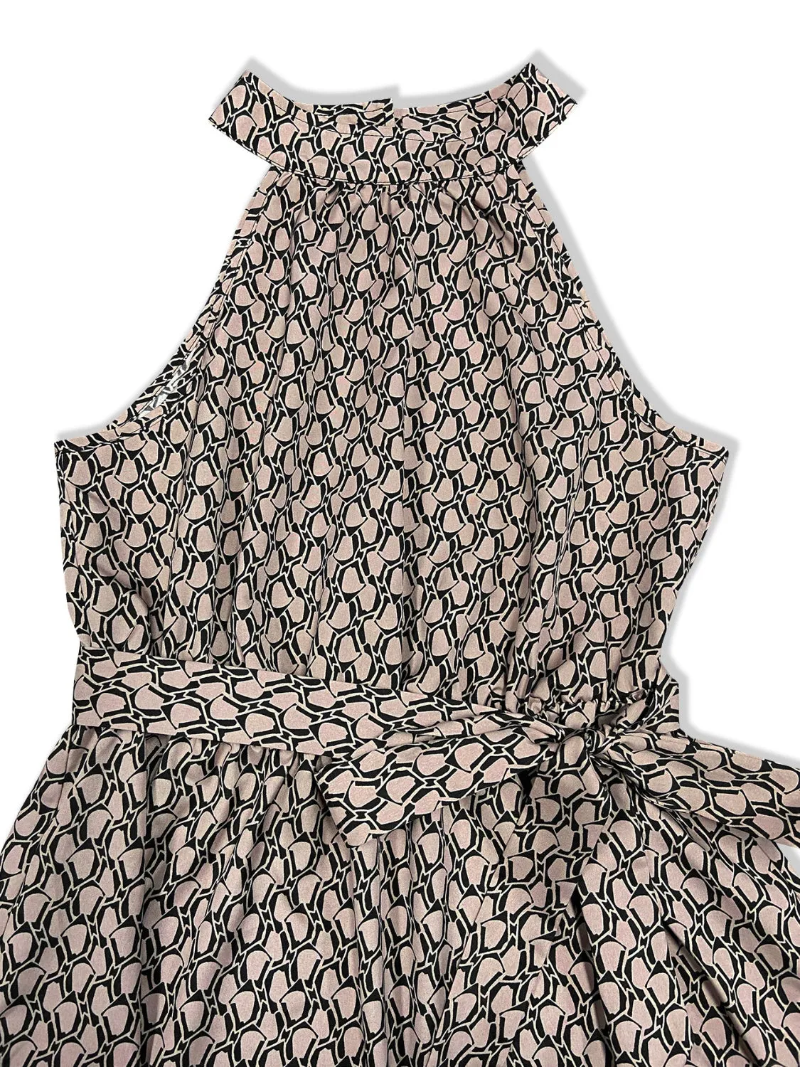Tied Printed Sleeveless Tiered Dress sold by Charming Charlie product image thumbnail 4