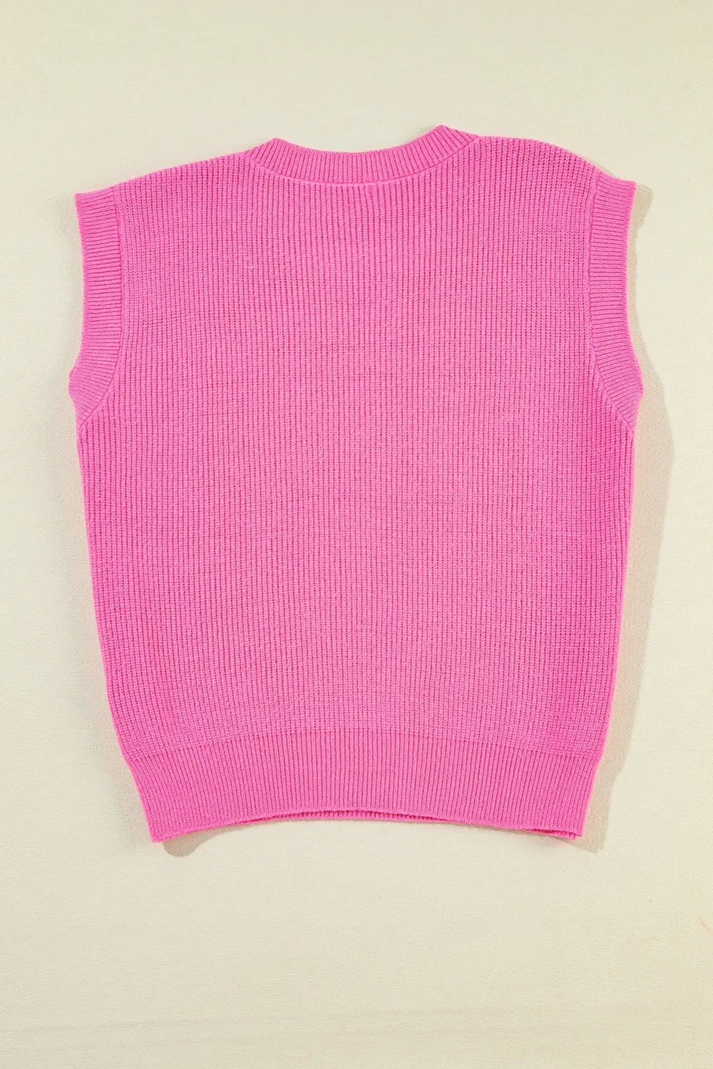 Sequin US Flag Round Neck Sweater Vest sold by Charming Charlie product image thumbnail 3