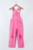 Distressed Pocketed Wide Strap Denim Overalls sold by Charming Charlie